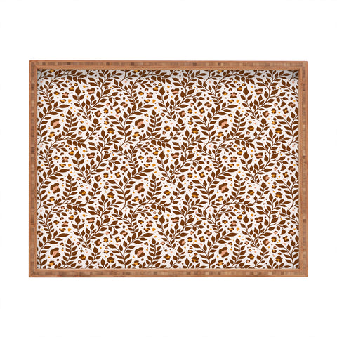 Avenie Wild Cheetah Collection V Rectangular Tray