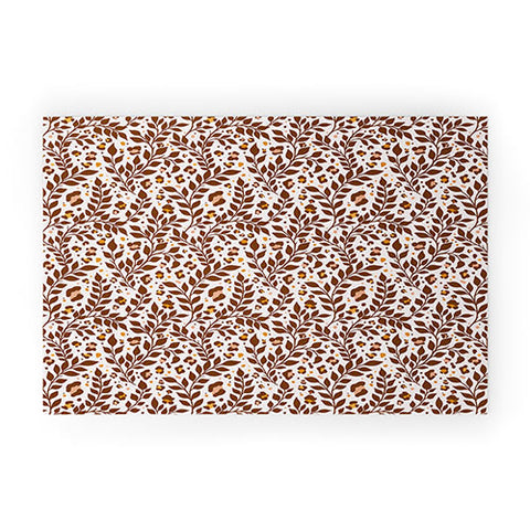 Avenie Wild Cheetah Collection V Welcome Mat