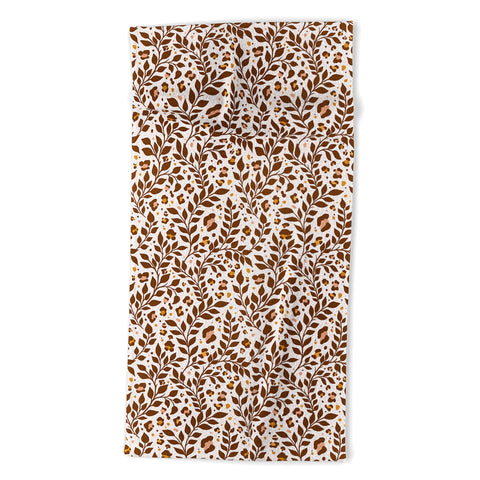 Avenie Wild Cheetah Collection V Beach Towel