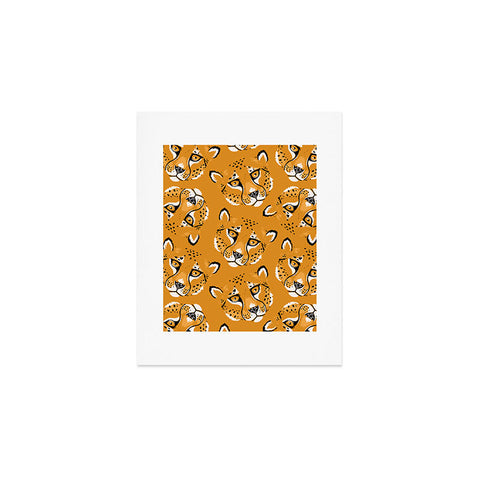 Avenie Wild Cheetah Collection VI Art Print