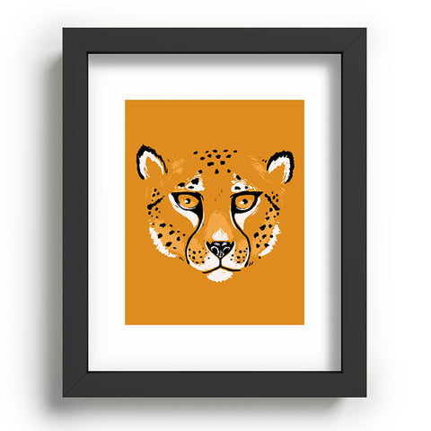 Avenie Wild Cheetah Collection VII Recessed Framing Rectangle