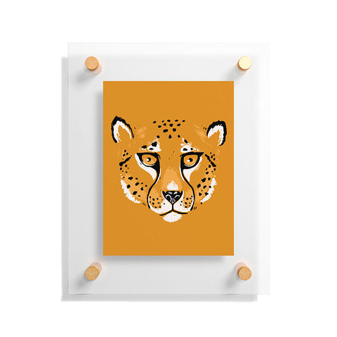 Avenie Wild Cheetah Collection VII Floating Acrylic Print