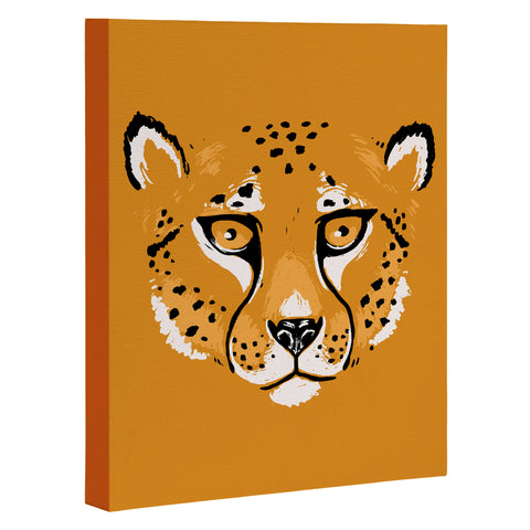 Avenie Wild Cheetah Collection VII Art Canvas