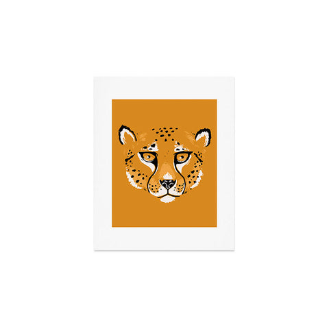Avenie Wild Cheetah Collection VII Art Print