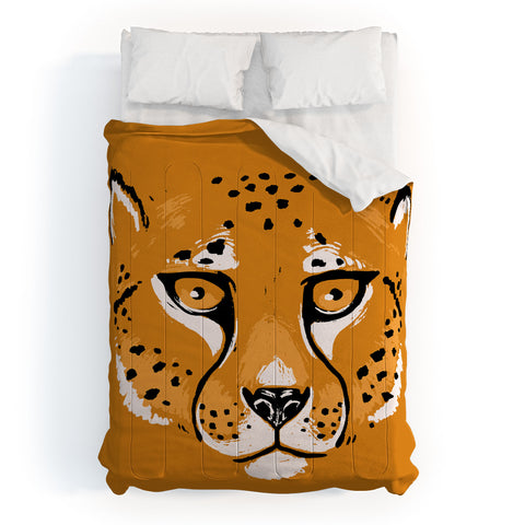 Avenie Wild Cheetah Collection VII Comforter