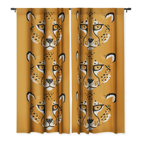 Avenie Wild Cheetah Collection VII Blackout Non Repeat