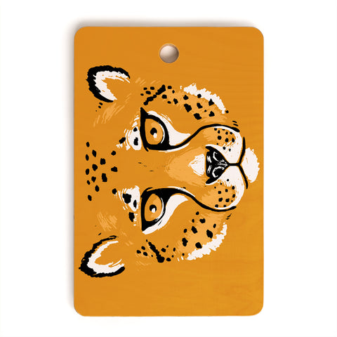 Avenie Wild Cheetah Collection VII Cutting Board Rectangle