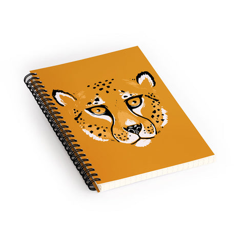Avenie Wild Cheetah Collection VII Spiral Notebook