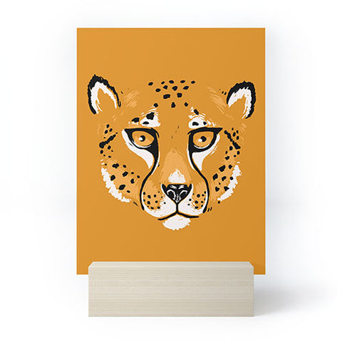 Avenie Wild Cheetah Collection VII Mini Art Print