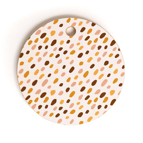 Avenie Wild Cheetah Collection VIII Cutting Board Round