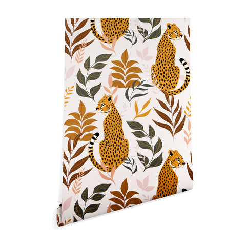 Avenie Wild Cheetah Collection Wallpaper