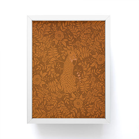 Avenie Wild Cheetah Collection X Framed Mini Art Print