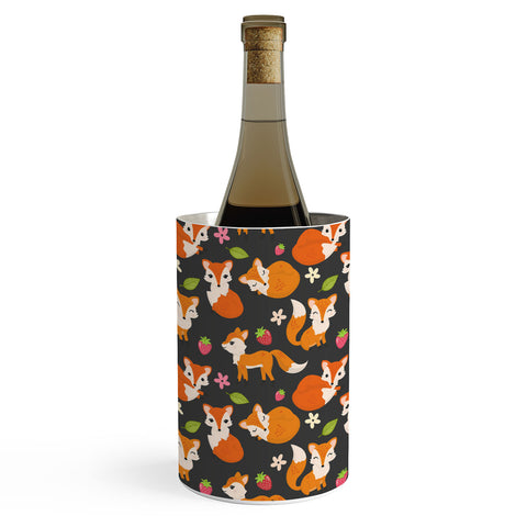 Avenie Woodland Fox Pattern Wine Chiller