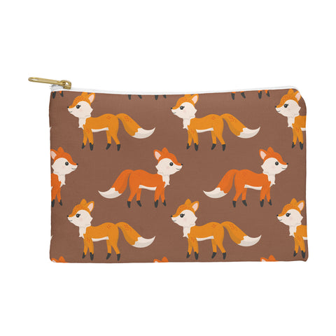 Avenie Woodland Foxes Pouch