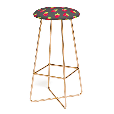 Avenie Woodland Strawberries Bar Stool