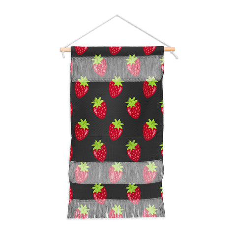 Avenie Woodland Strawberries Wall Hanging Portrait