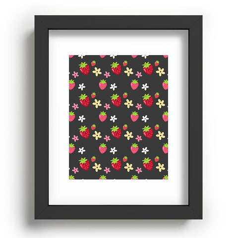 Avenie Woodland Strawberry Recessed Framing Rectangle