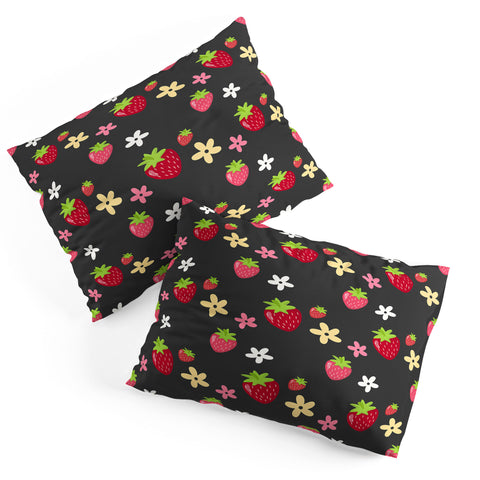 Avenie Woodland Strawberry Pillow Shams