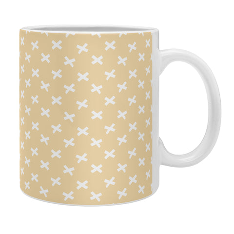 Avenie X Marks The Spot Honey Yellow Coffee Mug