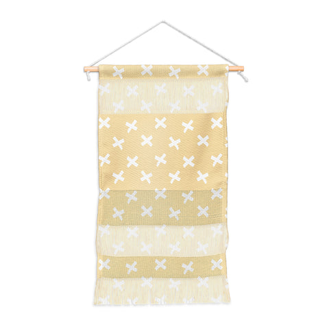 Avenie X Marks The Spot Honey Yellow Wall Hanging Portrait