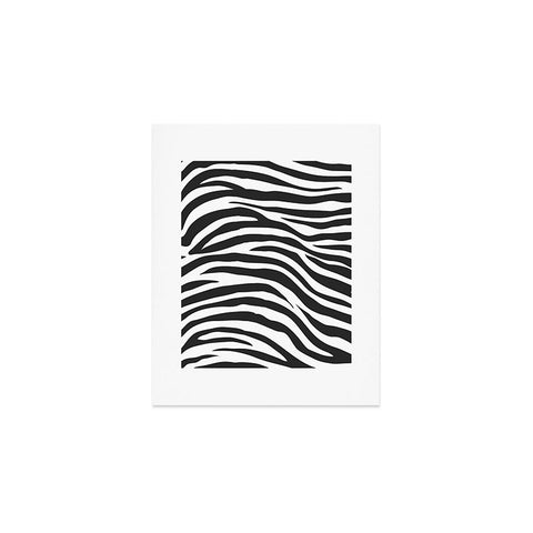 Avenie Zebra Print Art Print