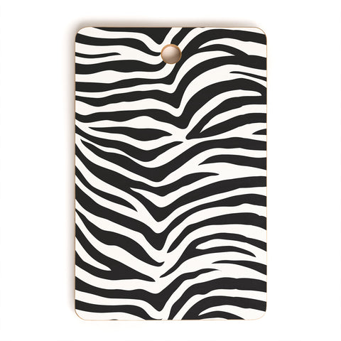 Avenie Zebra Print Cutting Board Rectangle