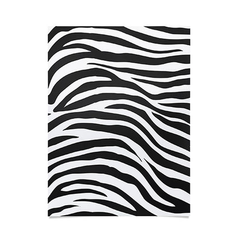 Avenie Zebra Print Poster