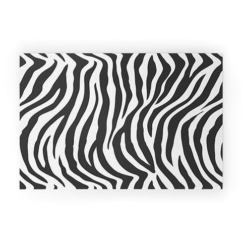 Avenie Zebra Print Welcome Mat
