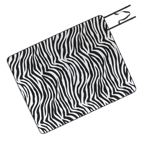 Avenie Zebra Print Picnic Blanket