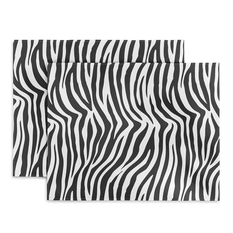 Avenie Zebra Print Placemat