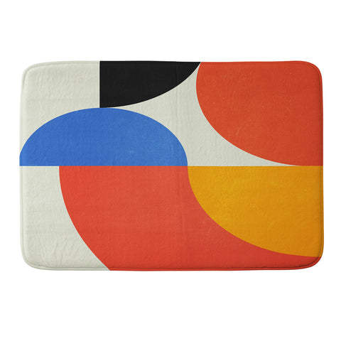 ayeyokp Bauhaus Exhibition 1923 II Memory Foam Bath Mat