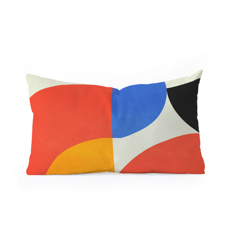ayeyokp Bauhaus Exhibition 1923 II Oblong Throw Pillow