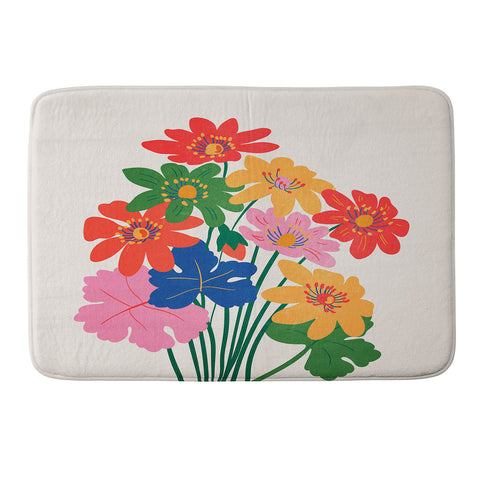 ayeyokp Botanica Matisse Edition Memory Foam Bath Mat
