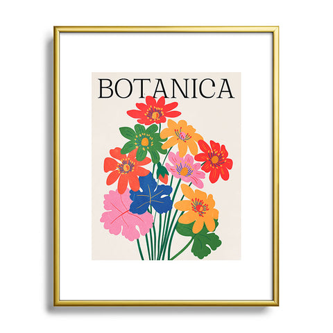 ayeyokp Botanica Matisse Edition Metal Framed Art Print
