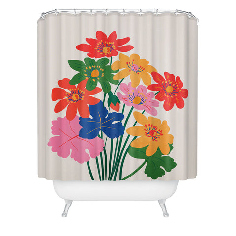 ayeyokp Botanica Matisse Edition Shower Curtain