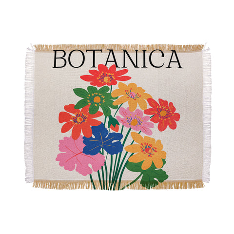 ayeyokp Botanica Matisse Edition Throw Blanket