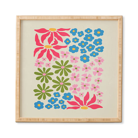 ayeyokp Flower Market 02 Kyoto Framed Wall Art