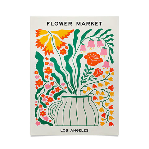 ayeyokp Flower Market 05 Los Angeles Poster