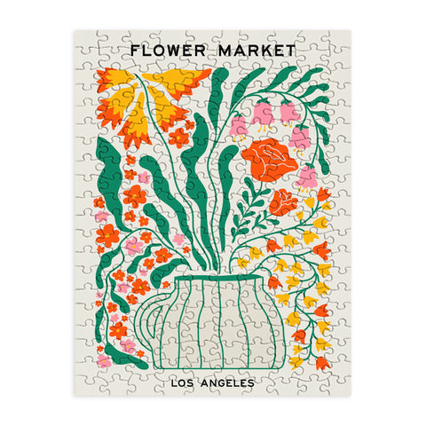 ayeyokp Flower Market 05 Los Angeles Puzzle