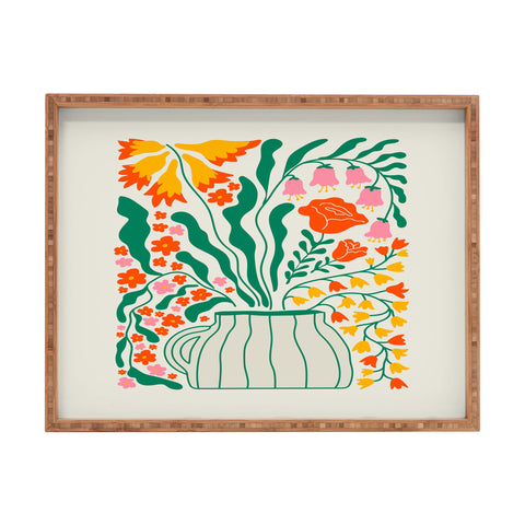 ayeyokp Flower Market 05 Los Angeles Rectangular Tray