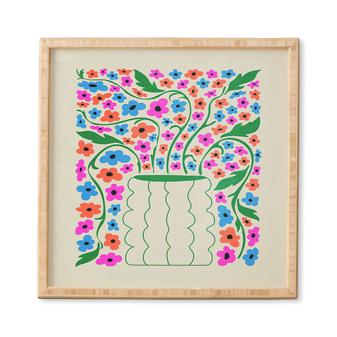 ayeyokp Flower Market 08 Rome Framed Wall Art