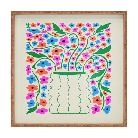 ayeyokp Flower Market 08 Rome Square Tray