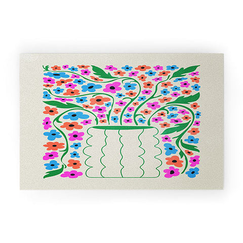 ayeyokp Flower Market 08 Rome Welcome Mat