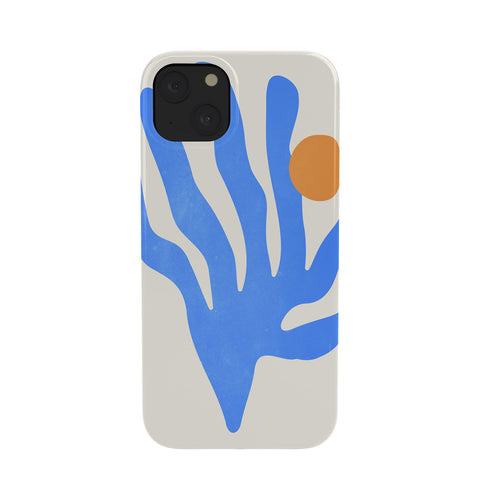 ayeyokp Jazz Blue Leaf Matisse Series Phone Case