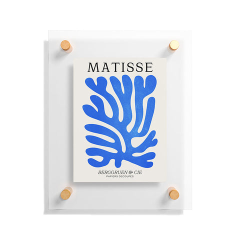 ayeyokp Marseille Blue Matisse Color Floating Acrylic Print