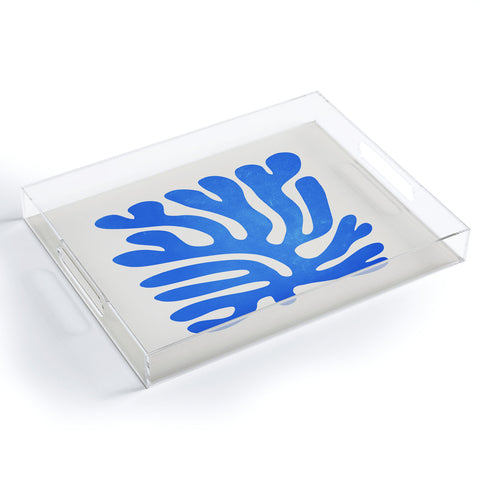 ayeyokp Marseille Blue Matisse Color Acrylic Tray