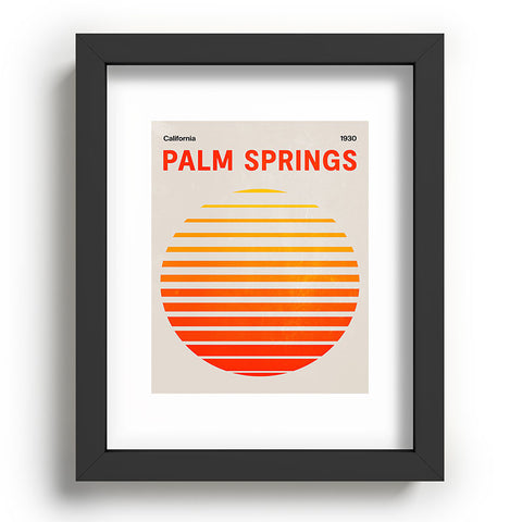 ayeyokp Palm Springs 3 Rising Sun Edit Recessed Framing Rectangle