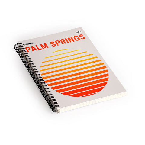 ayeyokp Palm Springs 3 Rising Sun Edit Spiral Notebook