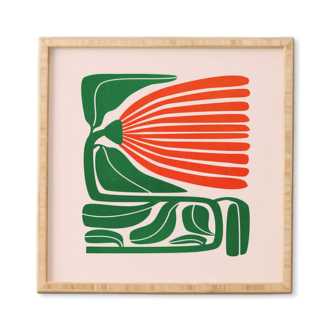 ayeyokp Pippin Ferns Les Fleurs Flow Framed Wall Art