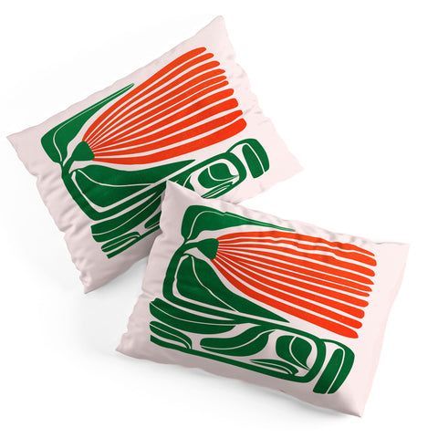 ayeyokp Pippin Ferns Les Fleurs Flow Pillow Shams